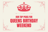 Queens Birthday Weekend at TSB Living 