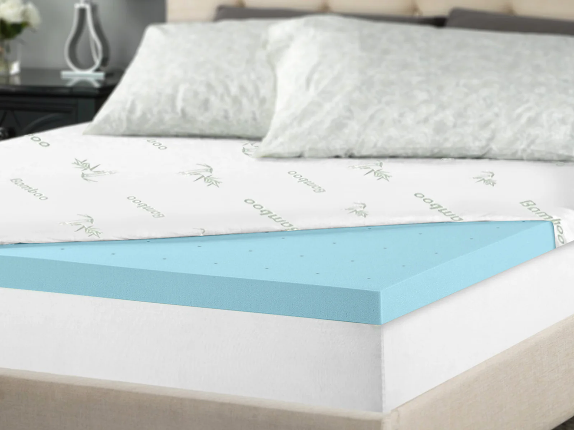 double mattress topper