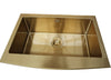 STAINLESS STEEL SINK SINGLE GOLD