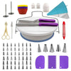 DS BS 106pcs Cake Decorating Supplies Kit - 53 Icing Tips