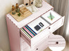 Lonna Steel Tallboy 4-Drawer Pink