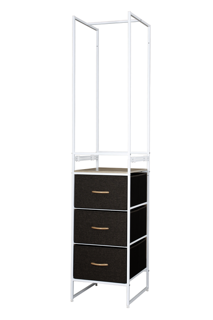 Delani Closet Organizer With 3 Drawer