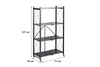 DS BS Foldable 4 Tier Kitchen Trolley Shelving Unit with Wheels