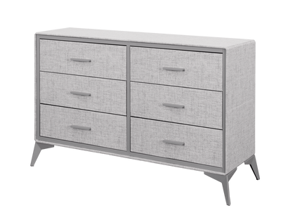 Delani 6 Drawer Chest Grey