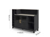 Wine Cabinet Black