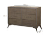 Delani 6 Drawer Chest Brown