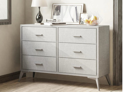 Delani 6 Drawer Chest Grey