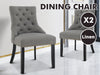 Dining Chair Grey X2