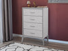 Delani 4 Drawer Chest Grey