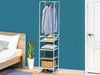 Delani Closet Organizer With Open-Shelf