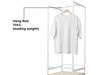 Delani Closet Organizer With Open-Shelf