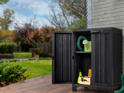 Half Outdoor Storage Cabinet