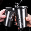 DS BS 5Pack Stainless Steel Pint Cups Shatterproof Cup