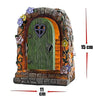 DS BS Miniature Fairy Garden Solar LED Stone Door