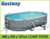 Bestway Power Steel Oval Pool