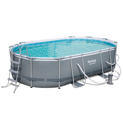 Bestway Power Steel Oval Pool 4.88m x 3.05m