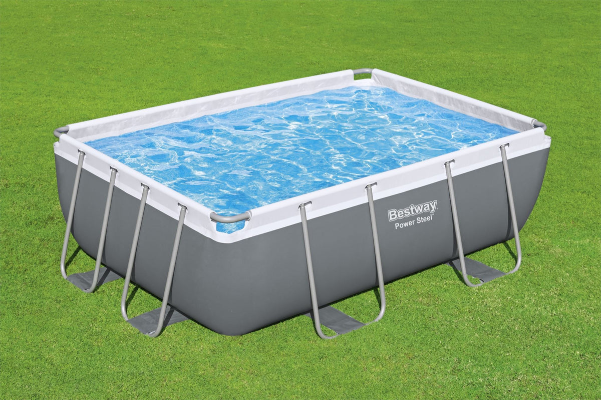 Bestway Power Steel Rectangular Pool 2.82M – TSB Living