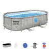 Bestway Power Steel  Oval Pool 4.27m