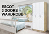 Escot 3 Doors Wardrobe