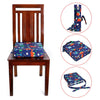 DS BS Kids Dismountable Highchair Booster Cushion- Blue Dino