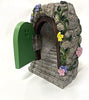 DS BS Miniature Fairy Garden Solar LED Stone Door