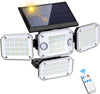 DS BS 4 Heads 296 LED Dual Motion Sensor Flood Lights