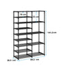 DS BS 9+5 Tiers Tall Shoe Rack Storage Shelf