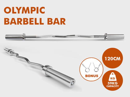 1.2m Olympic Curl Bar x1