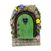 DS BS Miniature Fairy Garden Solar LED Stone Door