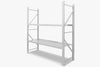 Longspan Shelving 1.5M - Main Bay 2 Layer Grey White