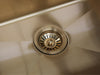 STAINLESS STEEL SINK SINGLE GOLD