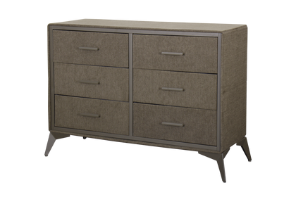 Delani 6 Drawer Chest Brown