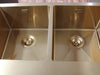 STAINLESS STEEL SINK DOUBLE GOLD