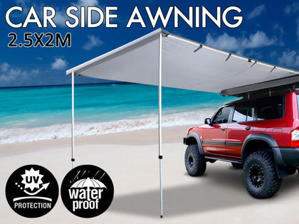 Car Awning Pull Out Retractable Tent 2.5X2M