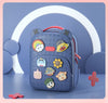 DS BS Kids Tide Cartoon Backpack-Blue