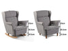 Rocking Chair Grey