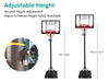 DS Adjustable Portable Basketball Stand Hoop S018K