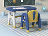 Dinosaur table and chair Set 1+2 Yellow Blue