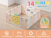 Baby Fruit Playpen - 12+2 Panels