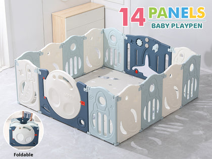 Baby playpen Space Theme