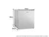 Bar Fridge Medium Grey