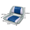 Boat Seat X 2 Grey/Blue