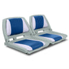 Boat Seat X 2 Grey/Blue