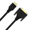 DS PB Cruxtec 2m HDMI Male to DVI Male ( 24+1)  Cable  Single Link   4K/30Hz