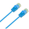 DS PB Cruxtec 0.3m Ultra Slim Cat6A Ethernet Cable - Blue Color