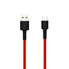 DS PB Mi USB-C to USB-A High Quality Braided Cable Red 1M Durable Support