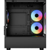 DS PB Aerocool Viewport Mini MiniTower Case Black Support MATX MINI ITX