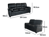 Braura Sofa Set