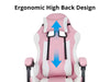 Chano Deluxe Gaming Chair PU Pink