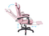 Chano Deluxe Gaming Chair PU Pink